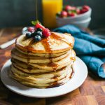 Tangy Sourdough Pancakes with Crispy Edges