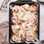 Homemade Cinnamon Rolls with Cream Cheese Frosting